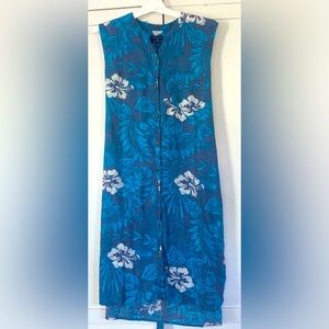 Margaritaville Blue Floral Midi Dress
